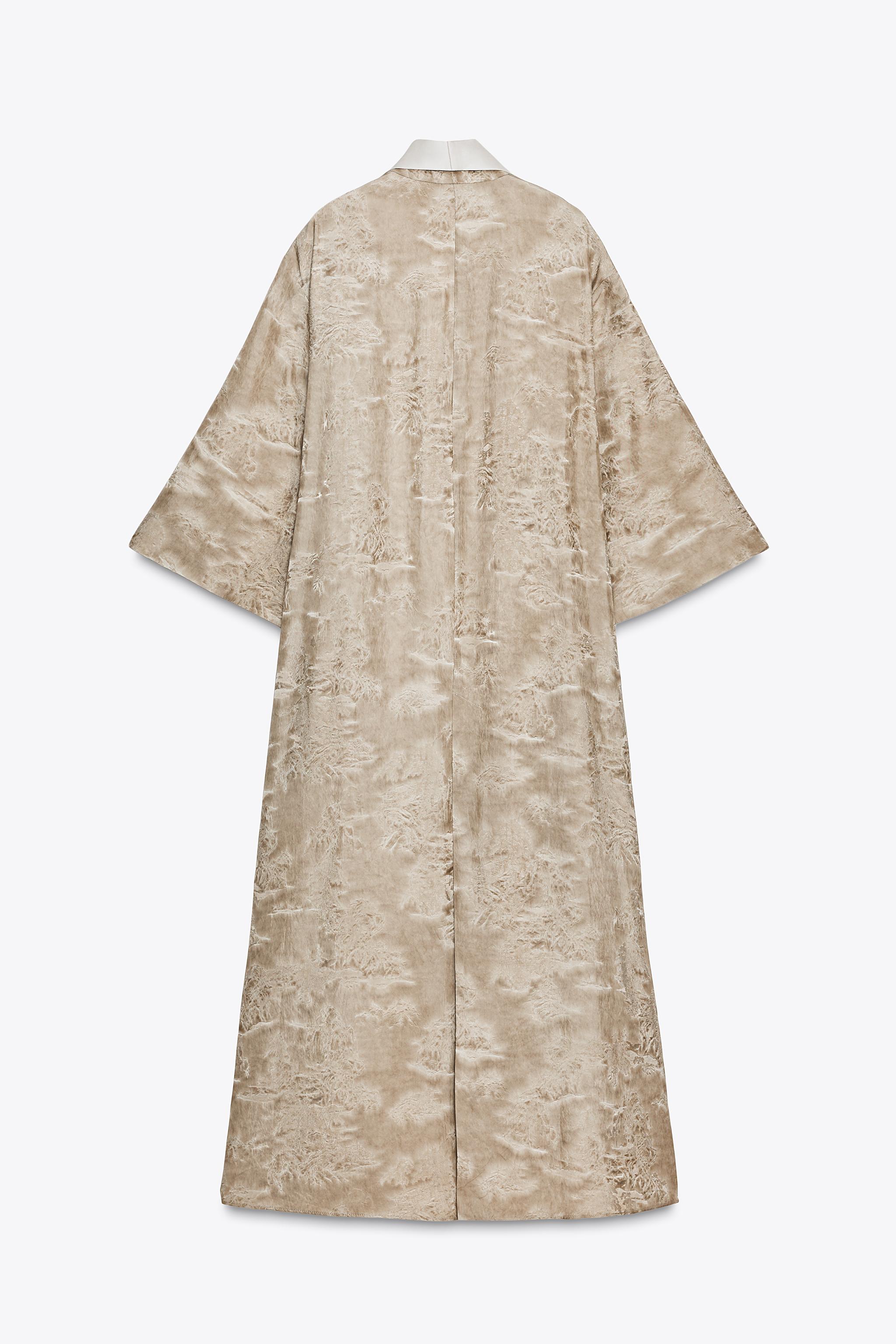 ZW COLLECTION PRINTED COAT